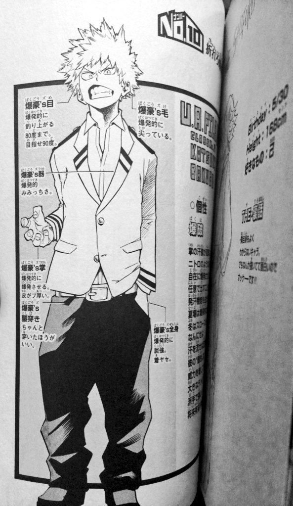 爆豪くんー?????
戦闘センスの塊でヴィラン同然の立ち振る舞いやけど、本当はめちゃくちゃ繊細なん私はわかってるからね?????
私は受け止める準備できてるんやで?????? 