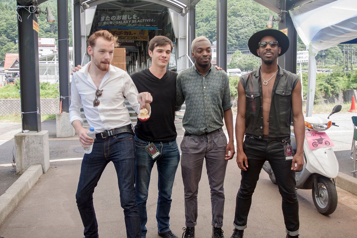 Flashback Friday... Striking poses in Japan