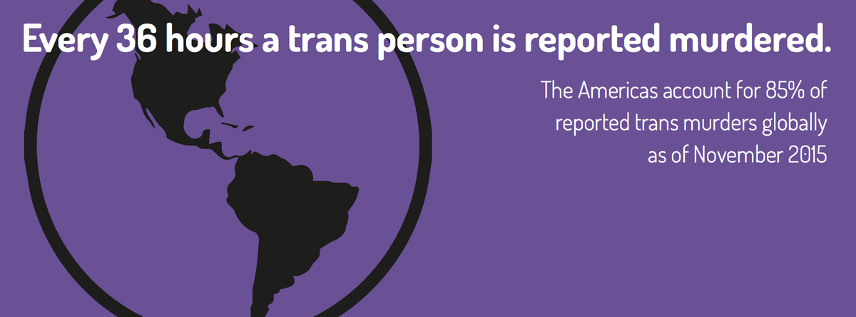 TransRespect's tweet photo. @EmmaCaterine @CaroleLeger @planetrans data from our #TransMurderMonitoring subproject, murders often under reported https://t.co/CSu0trkLTk