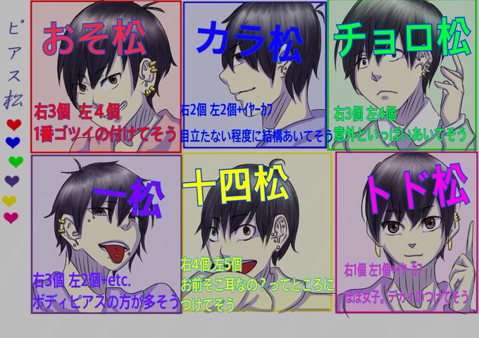 おそ松さんクラスタさんと繋がりたいのtwitterイラスト検索結果 古い順