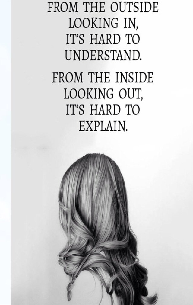 Emily_50008's tweet photo. @MHR50008 This quote is relevant when learning about mental health issues and how they affect the individual client https://t.co/8iwOA7G7FS