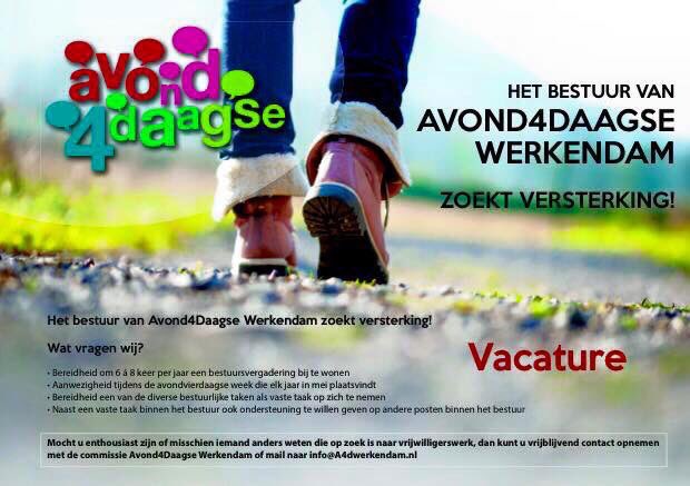 Zorg ervoor dat aankomende editie niet de laatste keer wordt en kom ons bestuur versterken!