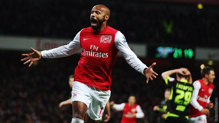 Arsenal's tweet photo. #OTD in 2012, @Arsenal legend @ThierryHenry returned to the club on loan: https://t.co/GRwt0NSODK https://t.co/2QwjAPN76B