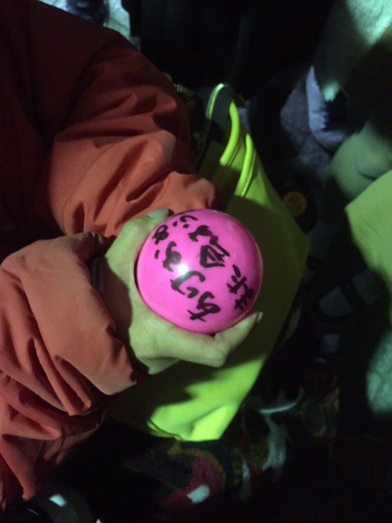 ジャニーズWEST 中間淳太サインボール 中間淳太くんばかり見ていた