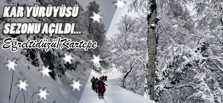 Multimeydan's tweet photo. Kar yürüyüşü sezonu açıldı... Eğreltidüzü / KARTEPE https://t.co/zYeYxrJrBk https://t.co/4F7xJnKNlT