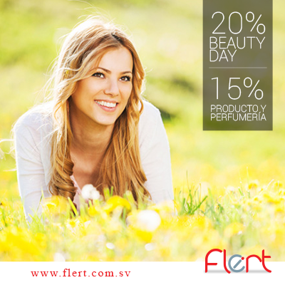 FlertSv's tweet photo. Hoy es nuestro #BeautyDay, disfruta 20% de descuento en nuestros servicios de salón y 15% en productos y perfumería. https://t.co/zo5Wzt1acz