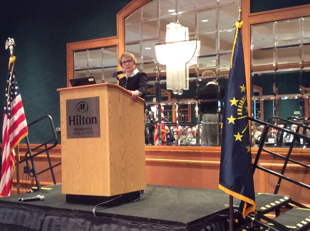 ifbamy's tweet photo. .@infarmbureau would like to thank @SueEllspermann for Advocating for Agriculture! #inlegis #legislativekickoff https://t.co/WpnAsgrDpi