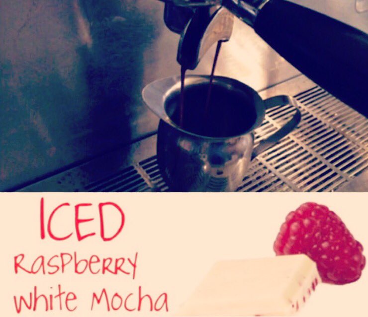TazzaDAmore's tweet photo. #HumpDay Special: #RaspberryWhiteMocha! #caltrain #barista #sfstate #dubnation #sanfrancisco #nerdnation #instalike https://t.co/mJapj7Loal