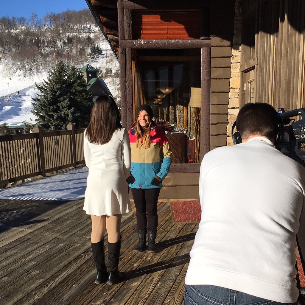 7SpringsPA's tweet photo. Thank You @AlissaHenryTV from @fox28columbus for letting us show you our Mountain! #GDMarket https://t.co/FpDRj2dde4