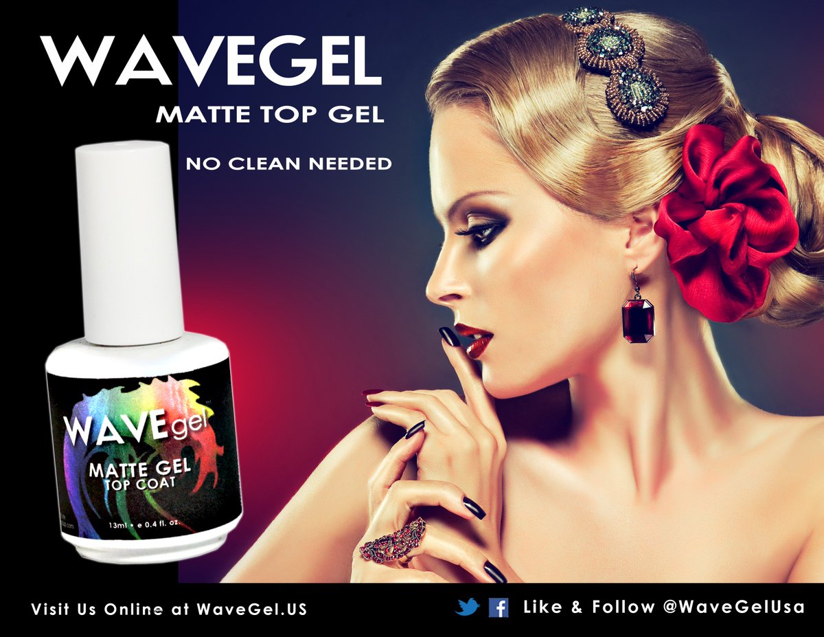 INTRODUCING WAVEGEL MATTE TOP GEL
