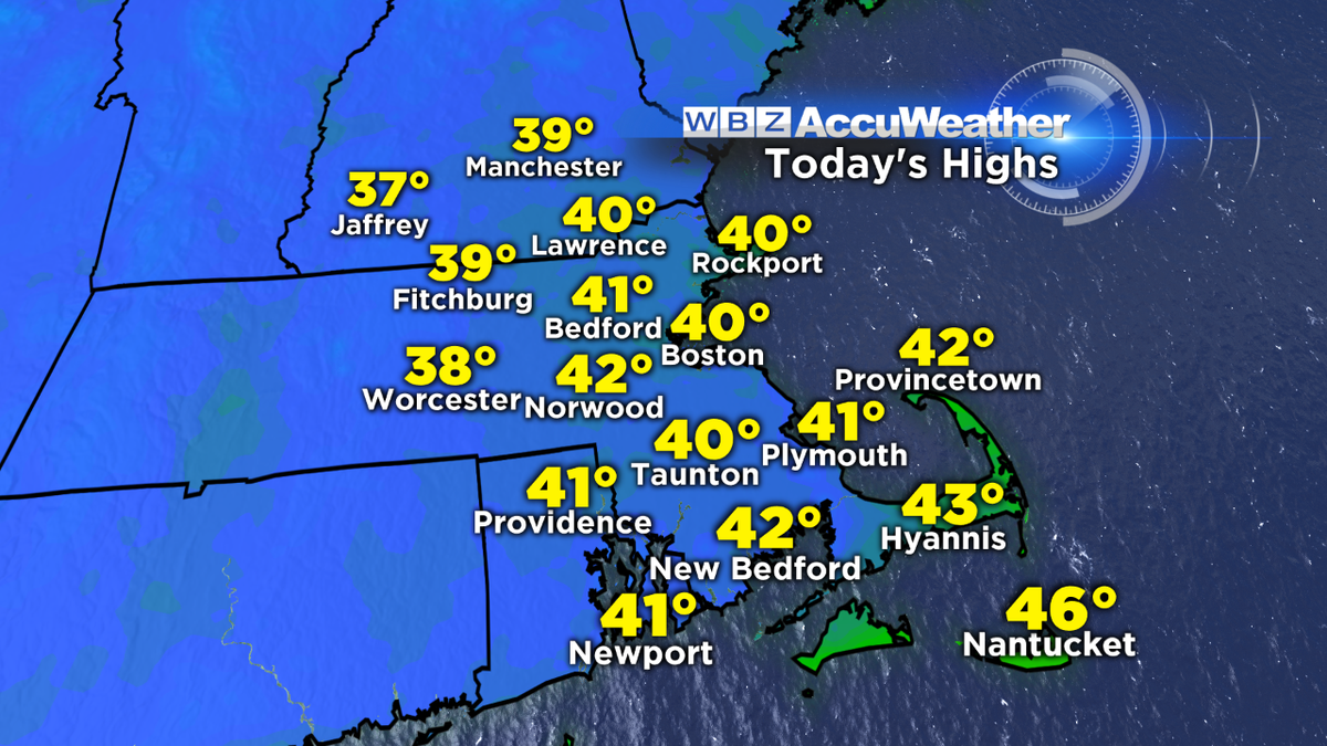 danielle_noyes's tweet image. Nice rebound today...highs around 40 under a cloudless sky. Don&apos;t forget your shades! #solarglare #WBZ