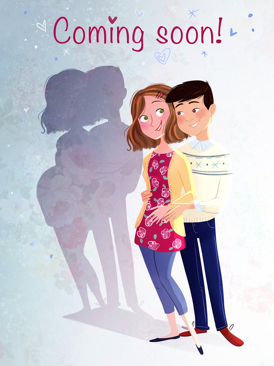 MoniqueDong's tweet photo. Yay for 2016! We are expecting our first child!! #illustration #art #pregnant #joy https://t.co/cb1AZAGUNO
