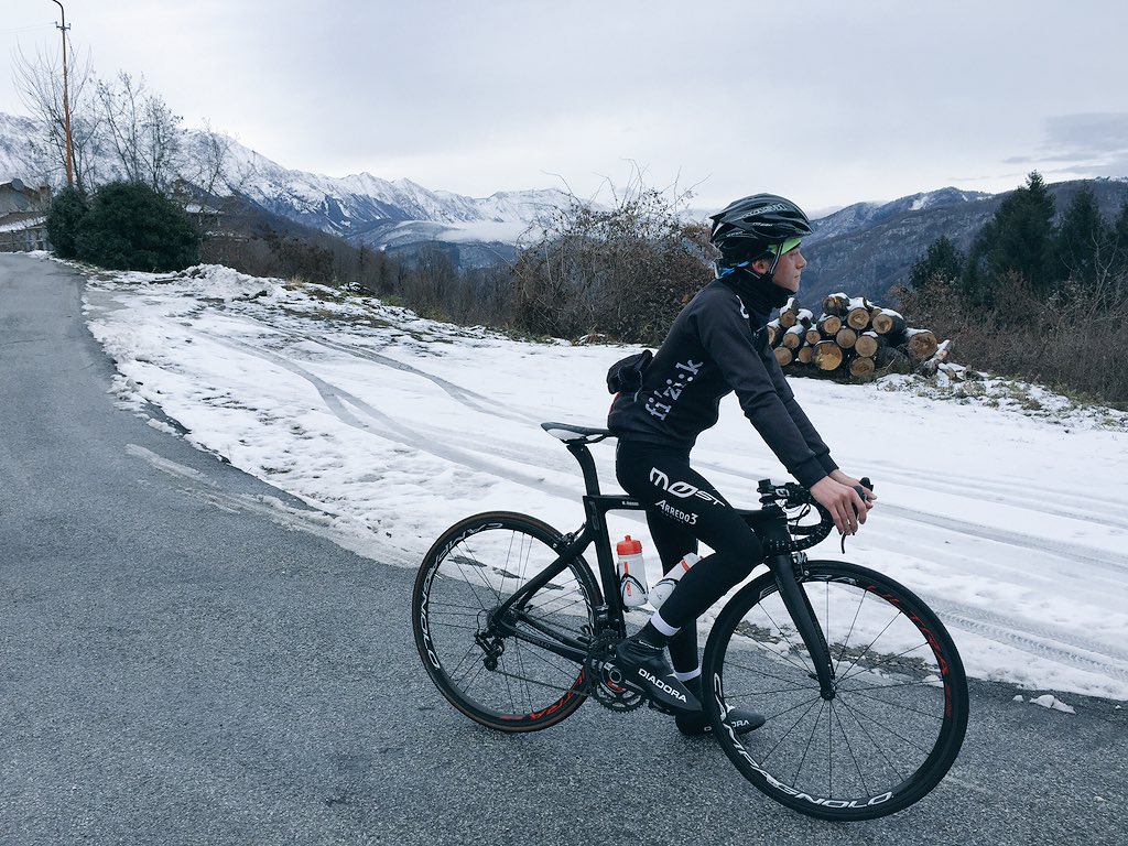 <a href="/ADM_RossodiBuja/">Alessandro De Marchi</a> has given us the keys of the office!With a special guest <a href="/ElenaCecchini92/">Elena Cecchini</a> #ctfriuli #andreanelcuore