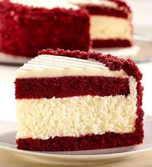 Red Velvet Cheesecake.