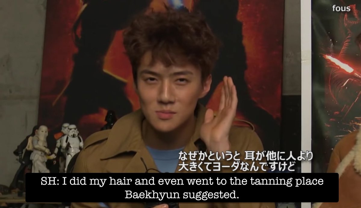 exo_fakesubs's tweet photo. Sehun got a tan.

#Sechen https://t.co/PEZPYuP3Ik