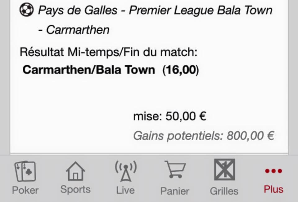 Fixed_Community's tweet image. 💥 On commence fort l'année 💥

⚜ Carmathen MT / Bala Town FM ⚜
⚜ côte 16 ⚜ 

WINNN ✅✅✅

#ParionsSport