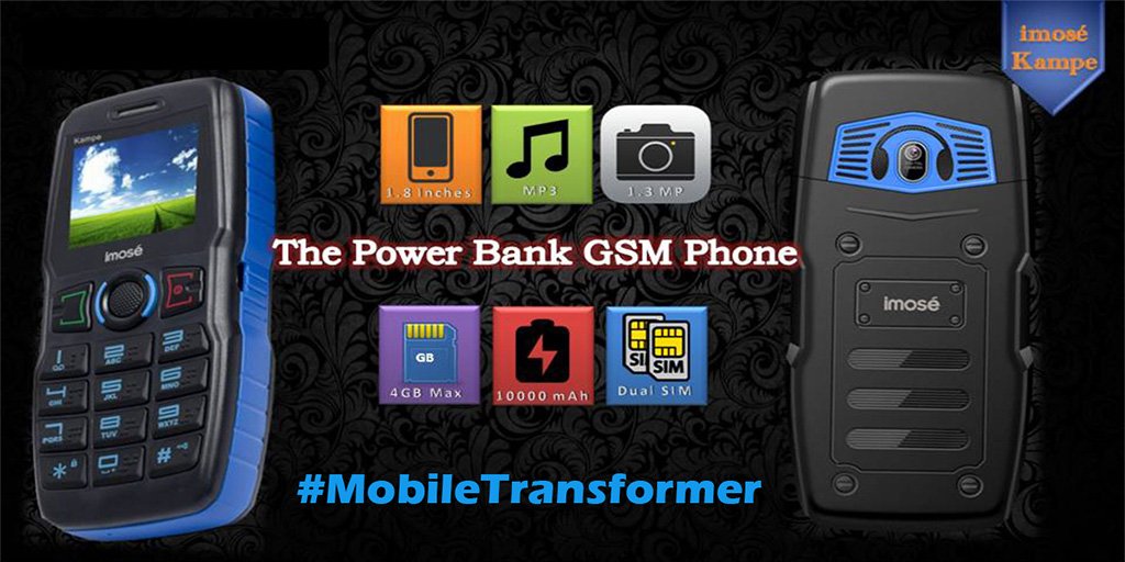 imosemobile's tweet photo. #kampe is more than just a mobile phone. It's a #MobileTransformer with #DualSIMs! https://t.co/BEZVKkanZq N3,900 https://t.co/9ClndbWOub
