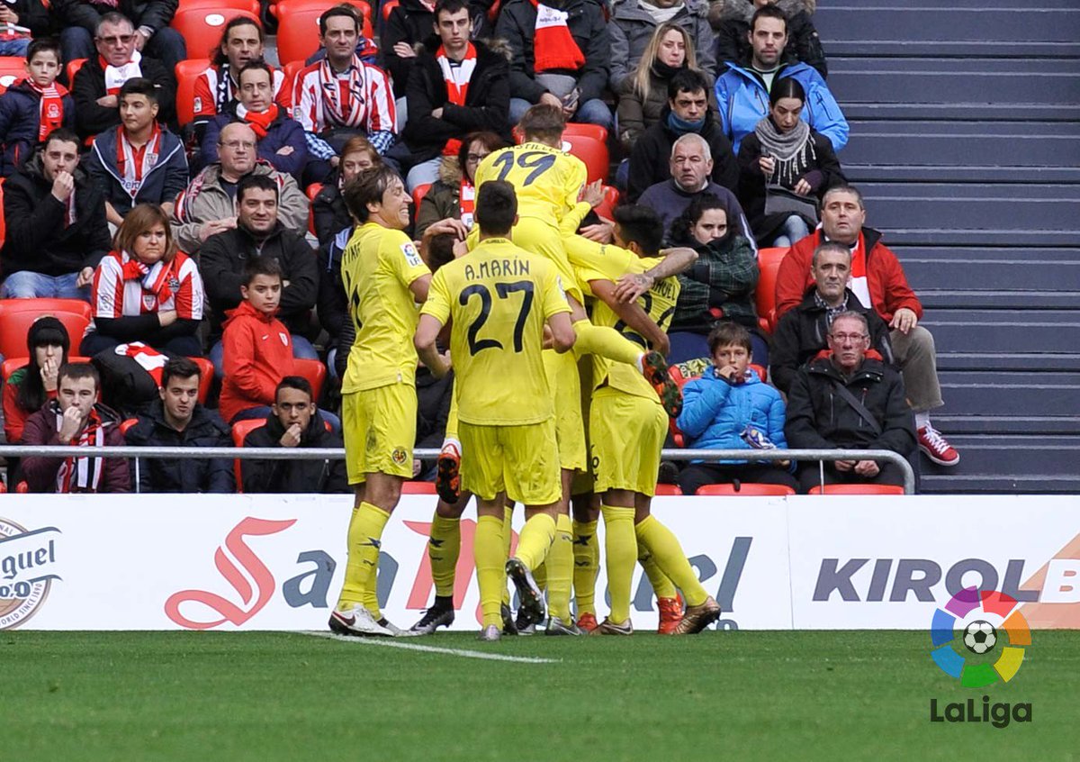 LaLiga's tweet photo. ¡Segundo gol del @VillarrealCF! 

@samuel7garcia culmina un gran contragolpe (0-2) #CopaDelRey https://t.co/0ftUl5kCBS