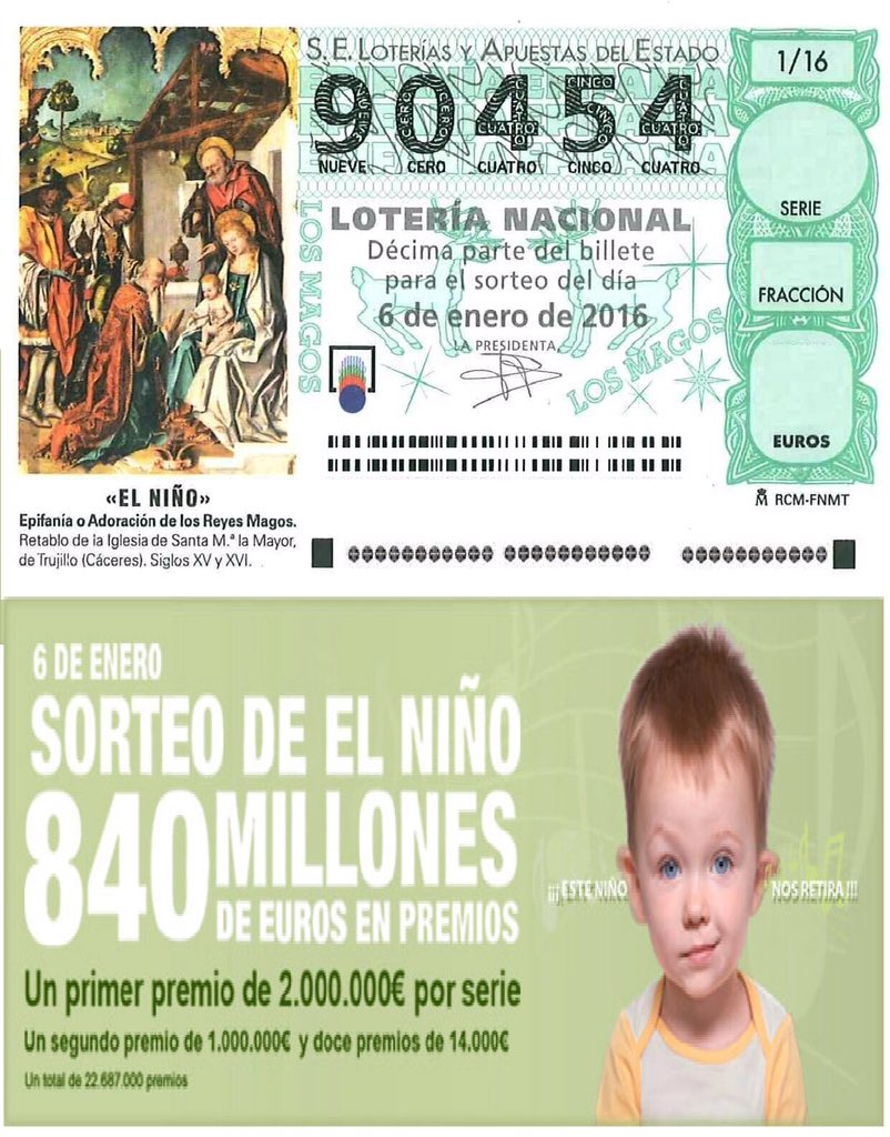 LosMartiriosDJ's tweet photo. Enhorabuena a todos los que llevabais nuestro décimo del niño. La suerte nos ha sonreído con 120€ a cada décimo. https://t.co/jDZn8bf2Tt