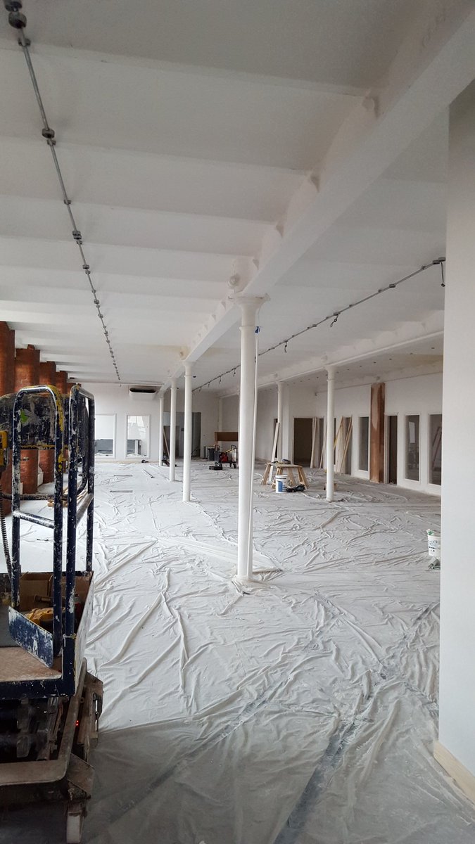 1st fix of mill renovation coming on nicely