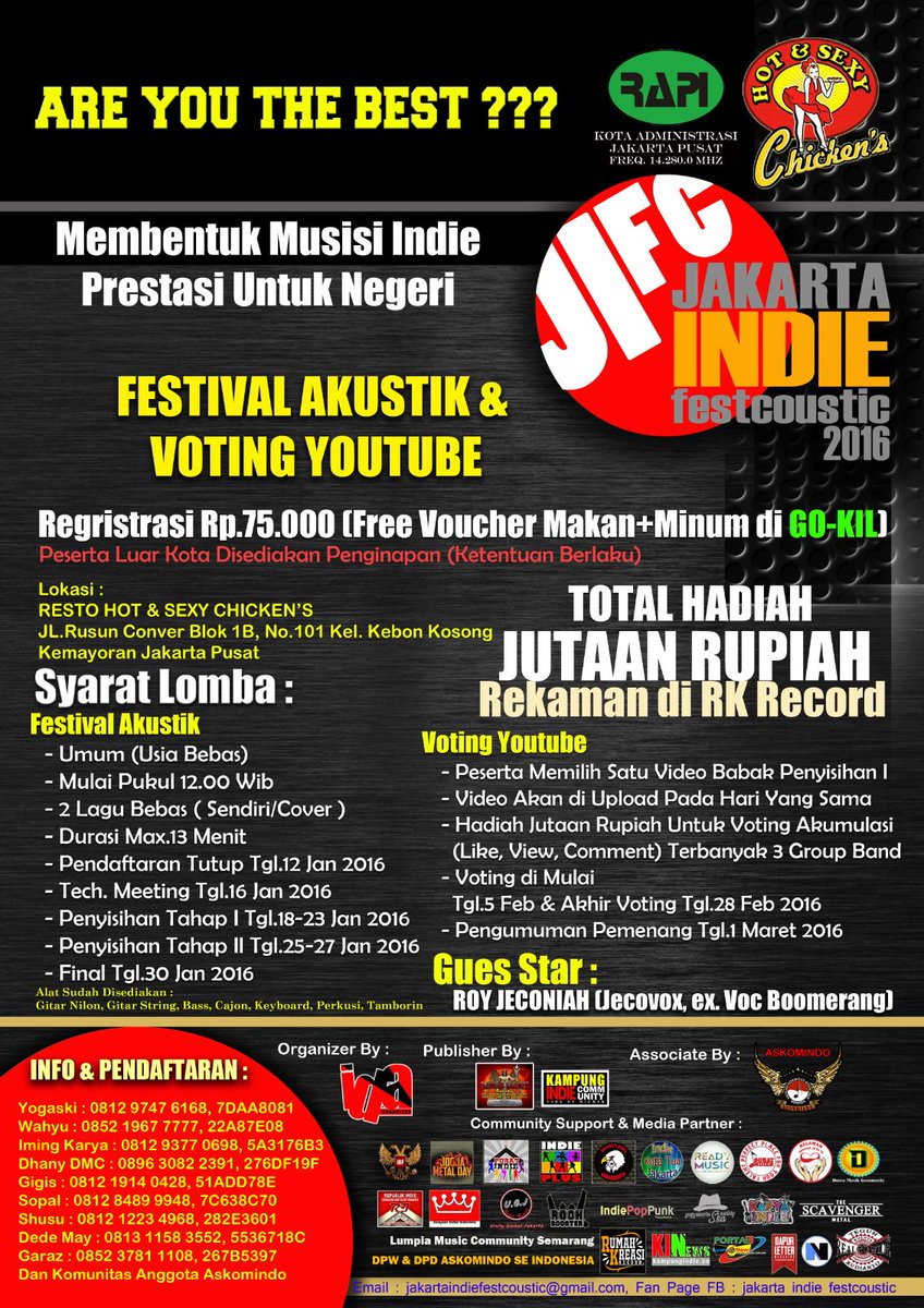 Info event Festival <a href="/InfoEventTng/">IG : InfoEventTng</a> <a href="/InfoPensi/">INFO PENSI</a> <a href="/infoeventgigsID/">IG: infoeventgigsid</a> <a href="/INFOINFOGIGS/">Seputar Indie & Gigs</a> <a href="/InfoJadwalEvent/">Info Jadwal Event</a> <a href="/infoeventband/">InfoEventBand.com</a>