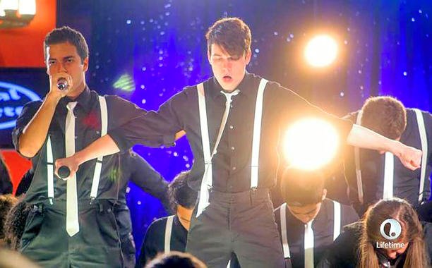 EW's tweet photo. #PitchSlapped is like #Glee, but real life. Our premiere react: https://t.co/UsQdjrGkeR 🎼 https://t.co/9VqRsCrgti