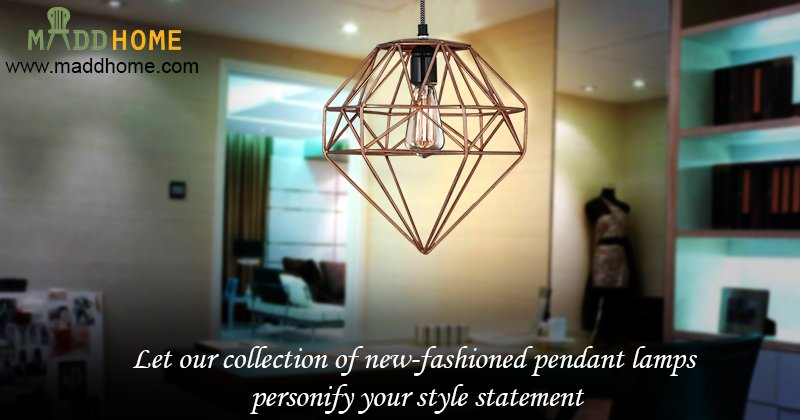 Let Our Collection Of New-Fashioned #PendantLamps Personify Your Style Statement.
#MaddHome
maddhome.com/ceiling-lamps.…
