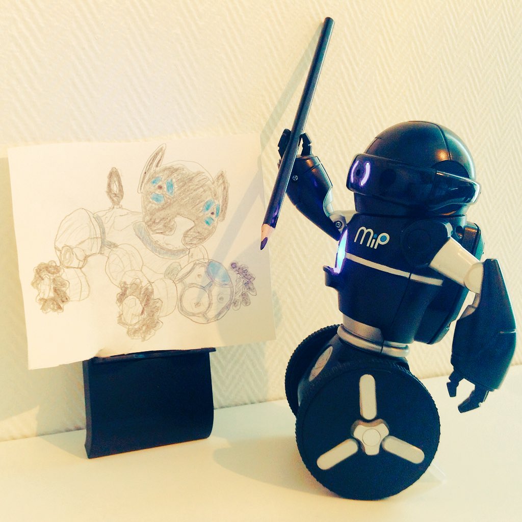 StakLineau's tweet image. Look at what MiP has just drawn ! 😂
#GetChip #CHIPK9 @WowWeeWorld