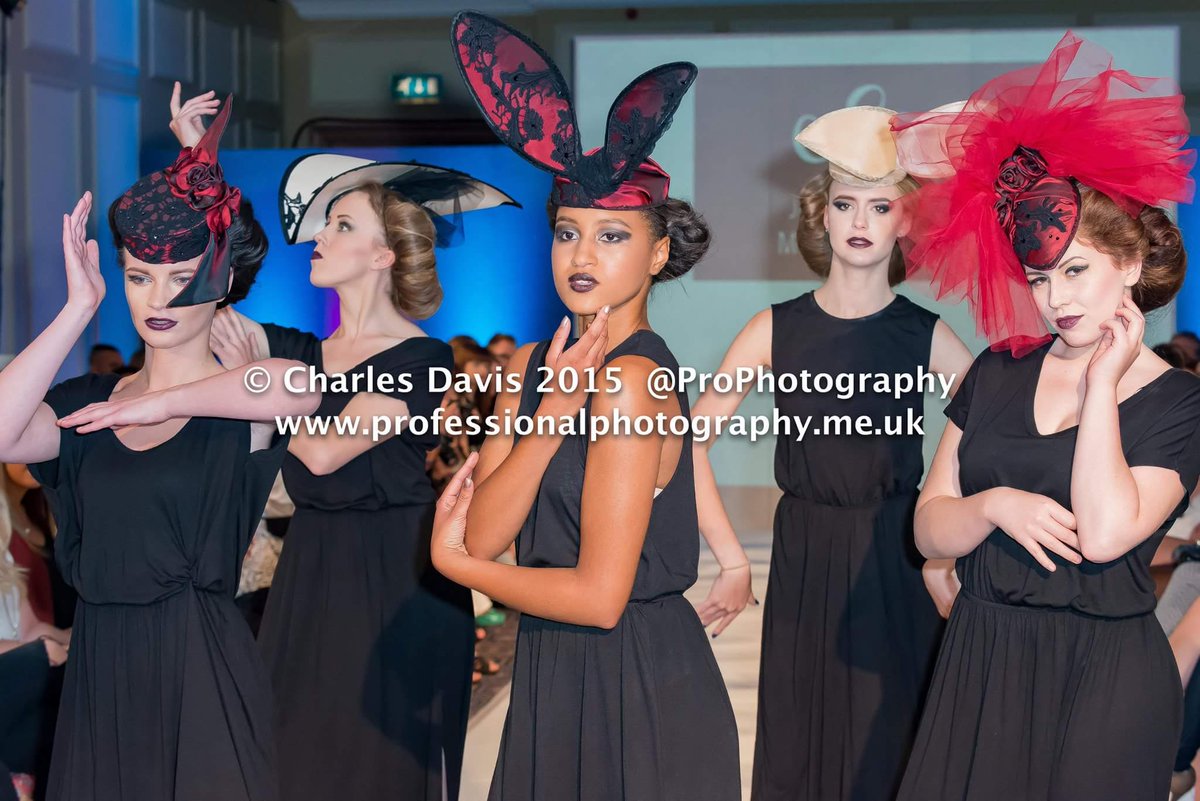 On the #runway"Fragmentation"   jemillinery.co.uk <a href="/BHMFashionWeek/">BHMFW</a> Sept. <a href="/ProPhotography/">Charles Davis</a> <a href="/JAIMALMISTRY/">JAIMAL MISTRY</a>