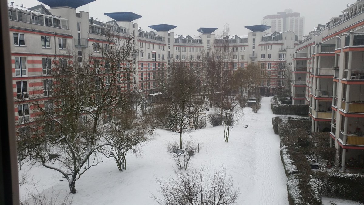 Gjulaija's tweet photo. Läuft hier bei uns in Berlin! ❄❄❄ https://t.co/1KzuloeYeO