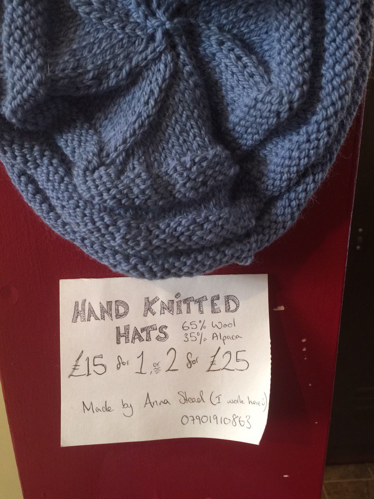 rocketfood's tweet photo. #AnnaOnTheBall as well as fabulous chef she is also a fabulous at  #knitting #NewItemsInStock https://t.co/j8PWnOVSVr