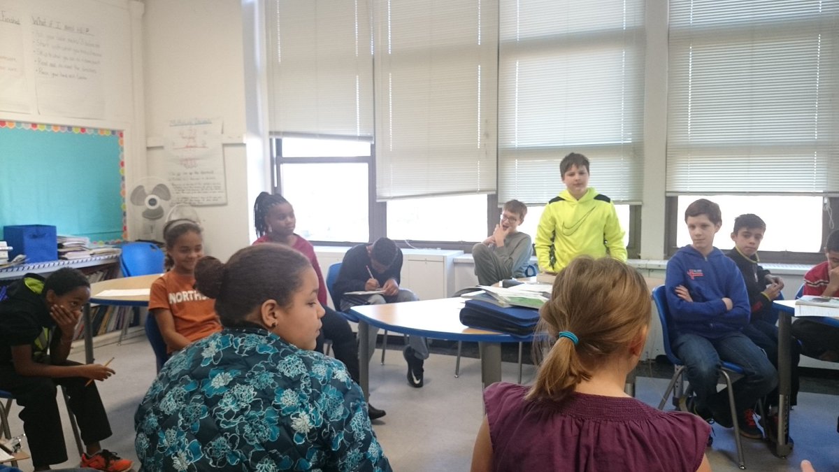 JBellSTEAM's tweet photo. 6th grade debate happening now! https://t.co/uXDpQ8W5RN