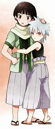 Kid_UchihaS_'s tweet photo. Senju Hashirama and Senju Tobirama When They Are Still Young. https://t.co/7qVEH6O2RW