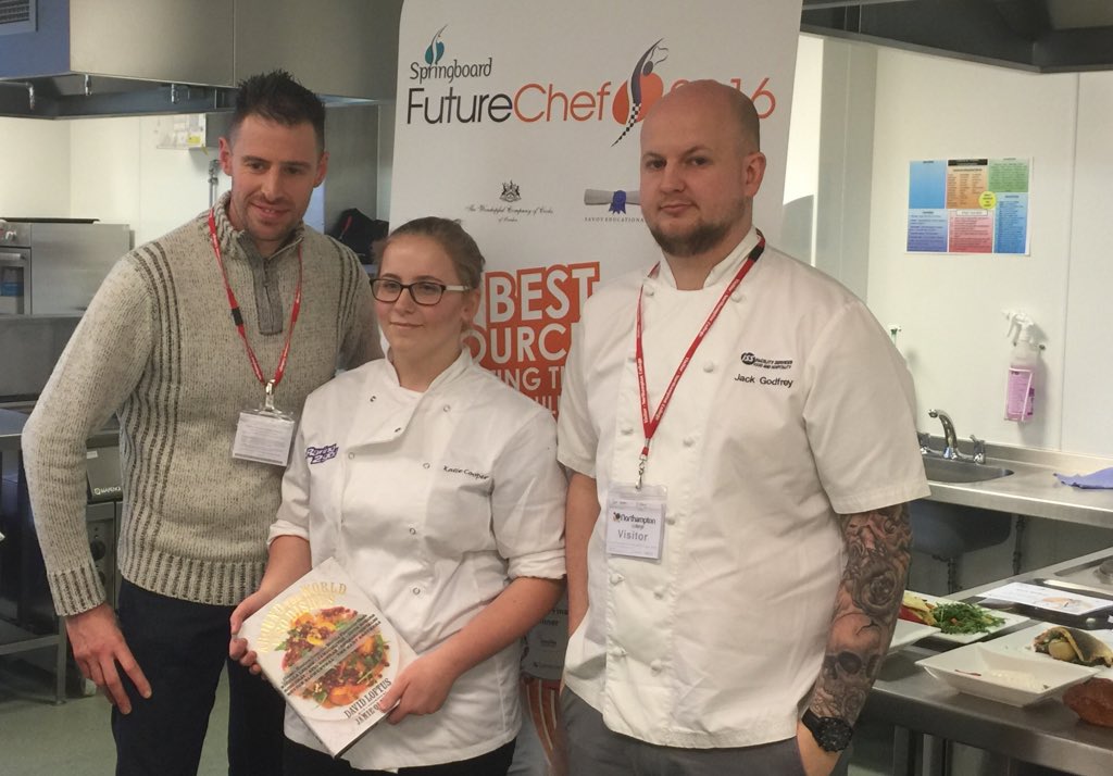 A big well done to Katie from Prince William School in Oundle who is this morning's <a href="/SBFutureChef/">Springboard FutureChef</a> winner!
