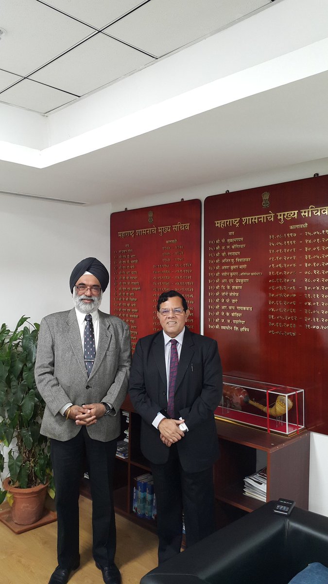AmbGurjitSingh's tweet photo. #stuttgart # Mumbai sister city relationship in focus when I met #Maharashtra #Chief Secretary #Swadheen Kshatriya. https://t.co/FVmoY9xHL2