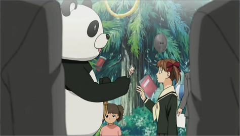 zwiesinn's tweet photo. Ich sehe Spoilers aus der 3. Staffel und darin geht es um Pandas? Ach Anime, you never seize to amaze. #mariasama https://t.co/b4Igoe6VyQ