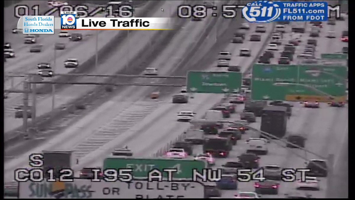 Heavy delays on I-95 SB and the SR-112 due to a crash #TRAFFIC #MIAMI https://t.co/ibV5ubzxcq
