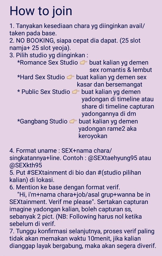 SEXtainment's tweet photo. https://t.co/QEe1Gu8bmN