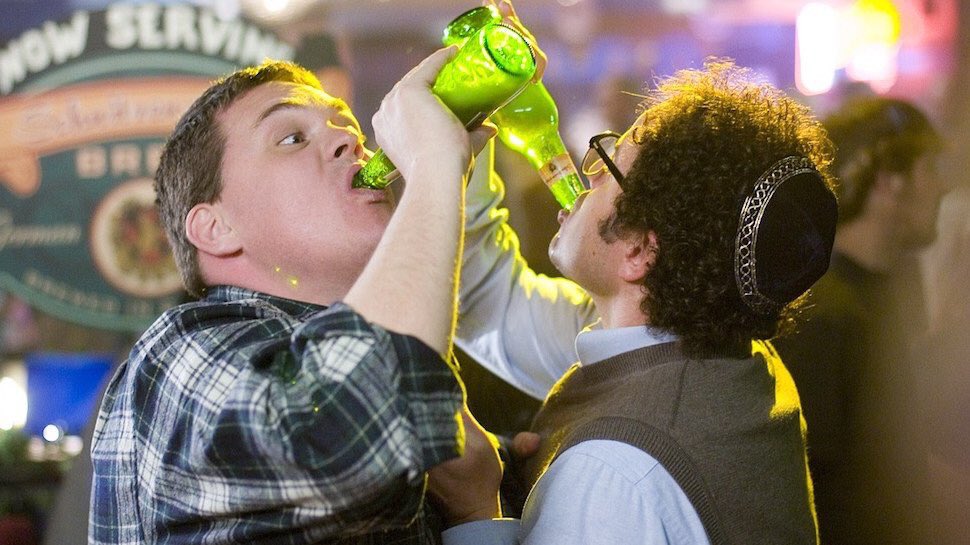 nerdist's tweet image. .@HeffernanRules &amp;amp; @SteveLemme make some New Year's resolutions on Chewin' It! nerdi.st/1kLsJXm