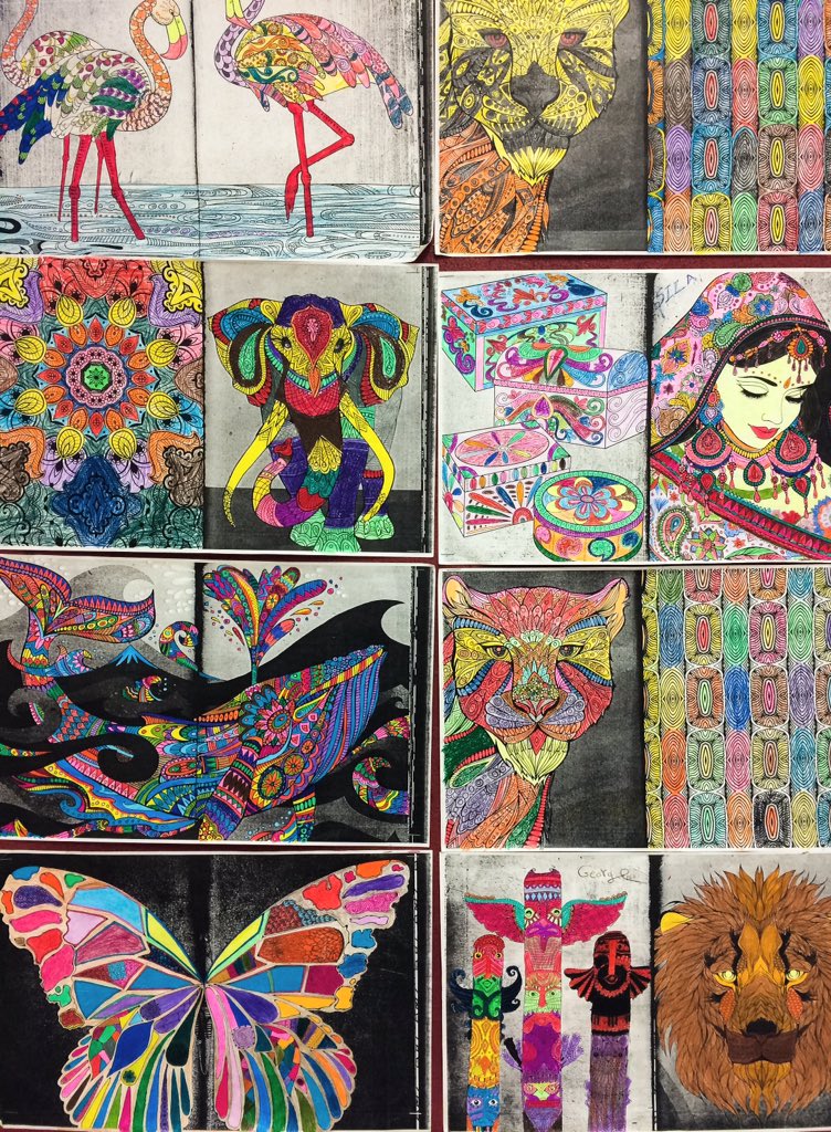 TLKLife's tweet photo. Some colourful #colouring spotted in the #TLKArts hallway https://t.co/qrsh3t1tOb