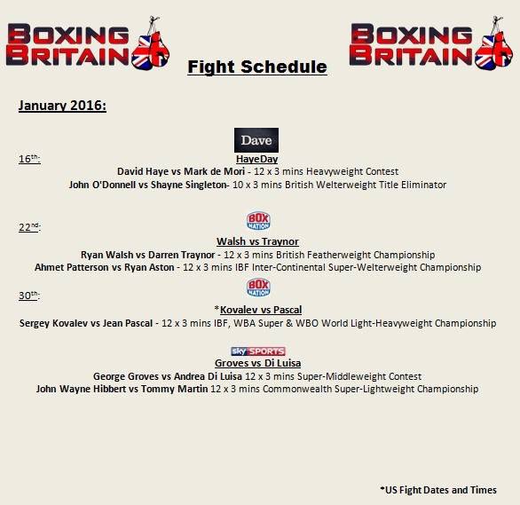 clairembBB's tweet photo. Updated #January #FightSchedule @boxing_britain https://t.co/Z7yDcPvl1J