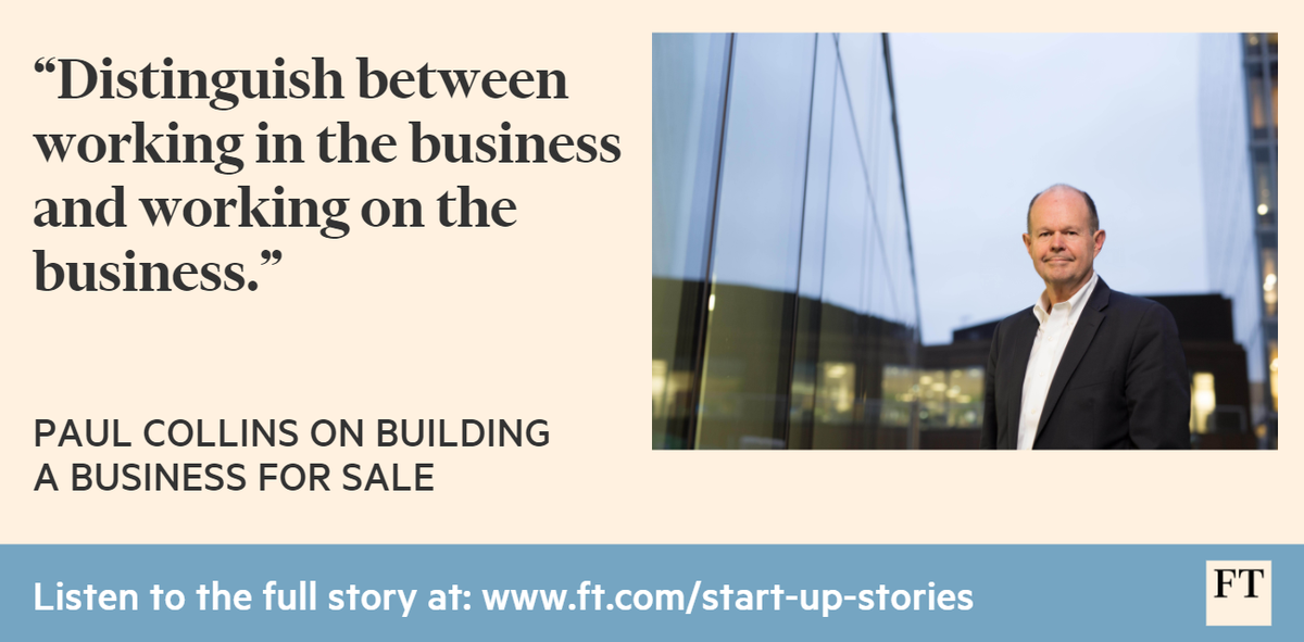 ftbized's tweet photo. Why do founders decide to sell up? Find out in the final episode of #Start-up Stories: https://t.co/Lz3CI8Wkmu https://t.co/eUeoE7xCN4
