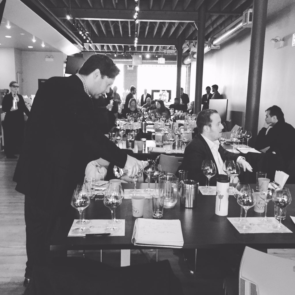 crushedlush's tweet photo. Today @tenzingws for @guildsomm blind tasting seminar. Always a treat to attend their classes &amp; hear @gkruth speak. https://t.co/7H1cSwi5K3