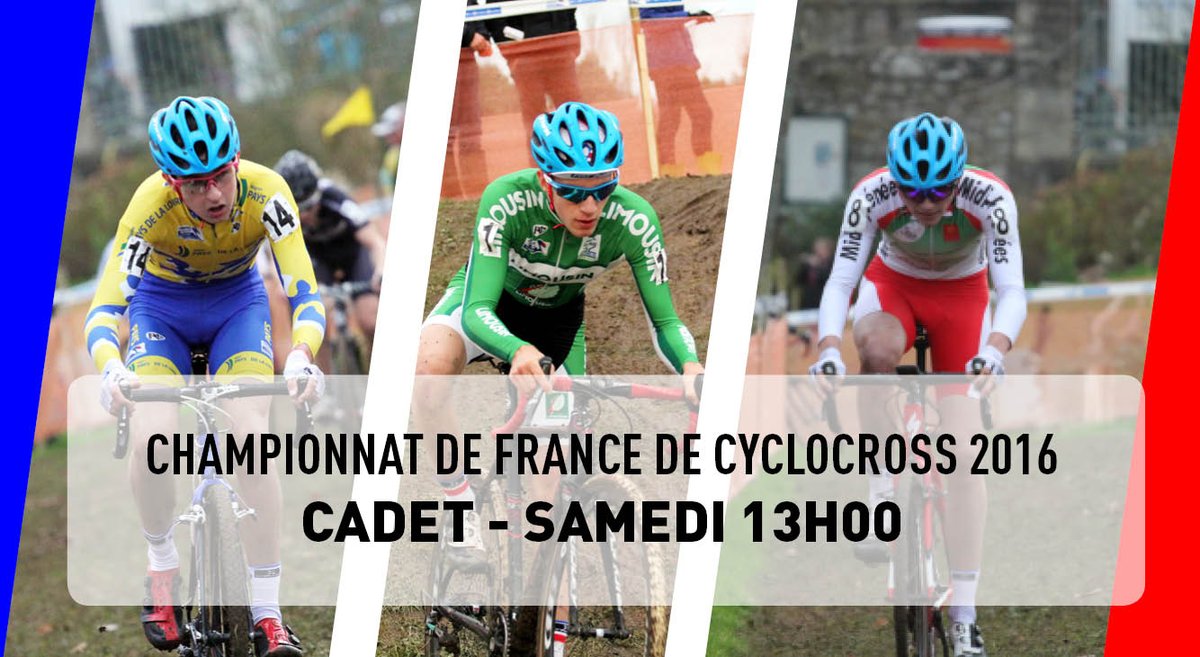 Nos 3 cadets pour les championnats de France de Cyclocross à Besançon ce samedi &gt;&gt; u19racingteam.fr/championnat-de…