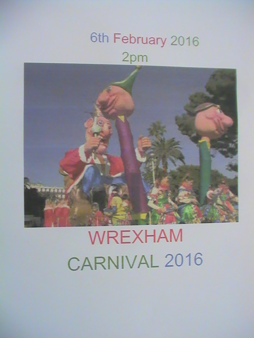 One month to the Carnival. Let s go to participate. Wreham Carnival 2016