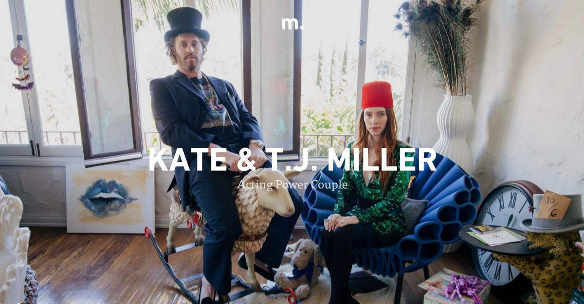 MinimumsHQ's tweet photo. NEW – Meet Kate &amp; TJ Miller, their most interesting possessions, &amp; the stories behind each

https://t.co/Af269AuWtu https://t.co/RUUc1fY0Zg