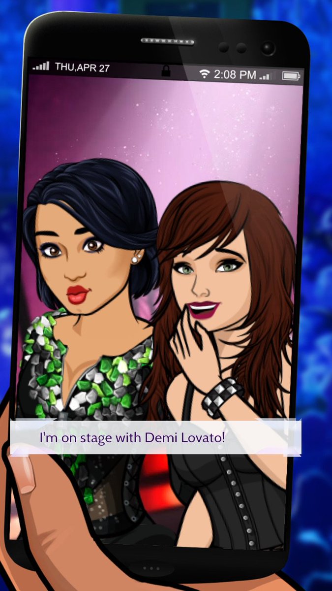 mediaservice10's tweet photo. I got a photo on stage with Demi Lovato! #episode #demipathtofame https://t.co/TpwHRJt836 https://t.co/bwssk55yY4