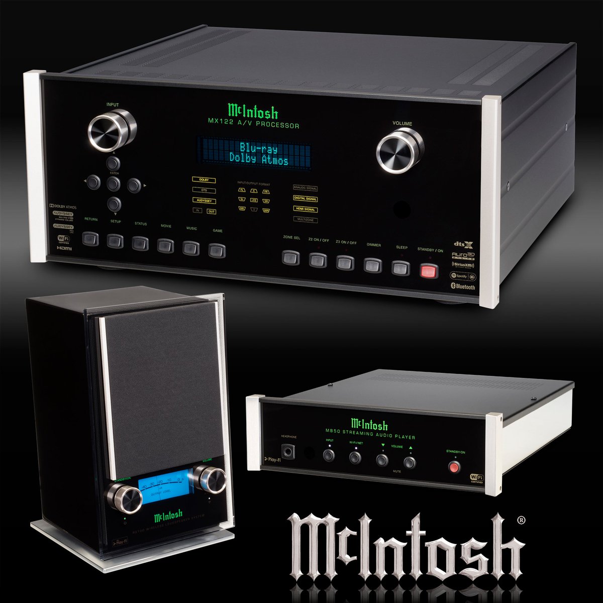 mcintoshlabs's tweet image. Announcing 3 #new products @CES 2016. bit.ly/1O5e9EI #CES2016 #hometheater #music #streaming @dts #playfi