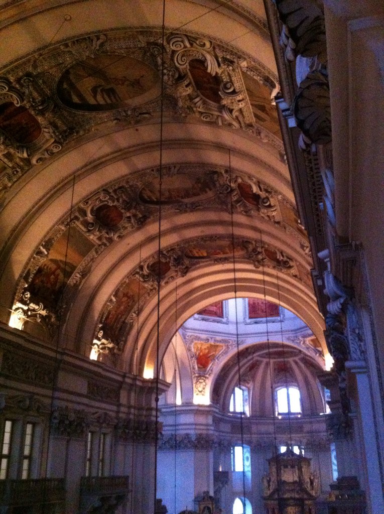 scheunig's tweet image. Neue Blicke auf Vertrautes. #Domquartier #Salzburg