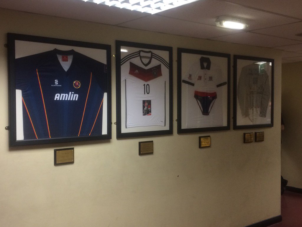 The memorabilia collection grows. Thank you James Warman, Lucas Cueto and <a href="/tcm_33/">Thomas Moore</a> #talent #achievement